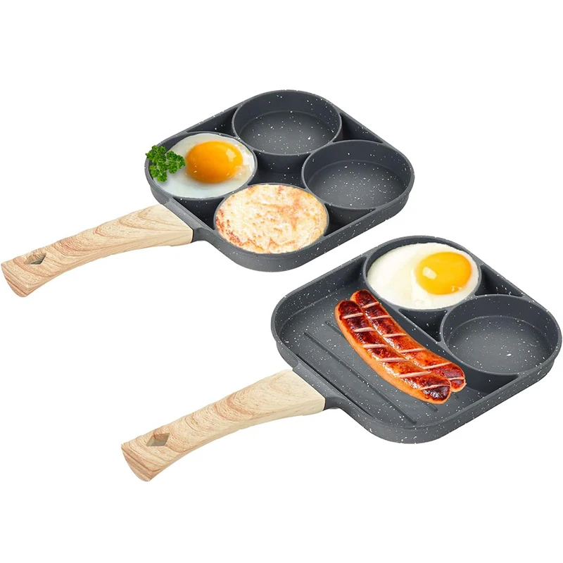 Mini Pancake Griddle - Poêle à crêpes et œufs 4
