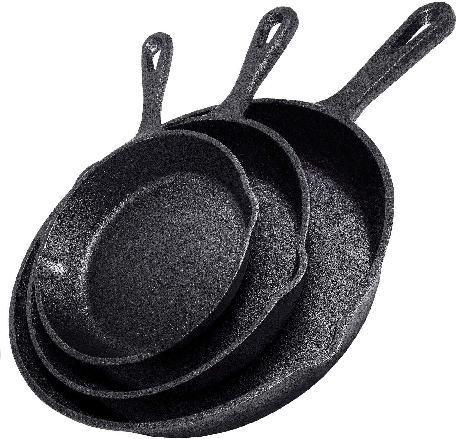 Mini Pancake Griddle - Poêle à frire en fonte antiadhésive