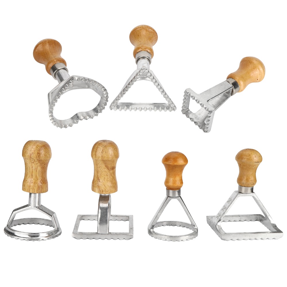Dumpling Press Set - Lot de 7 emporte-pièces individuels pour