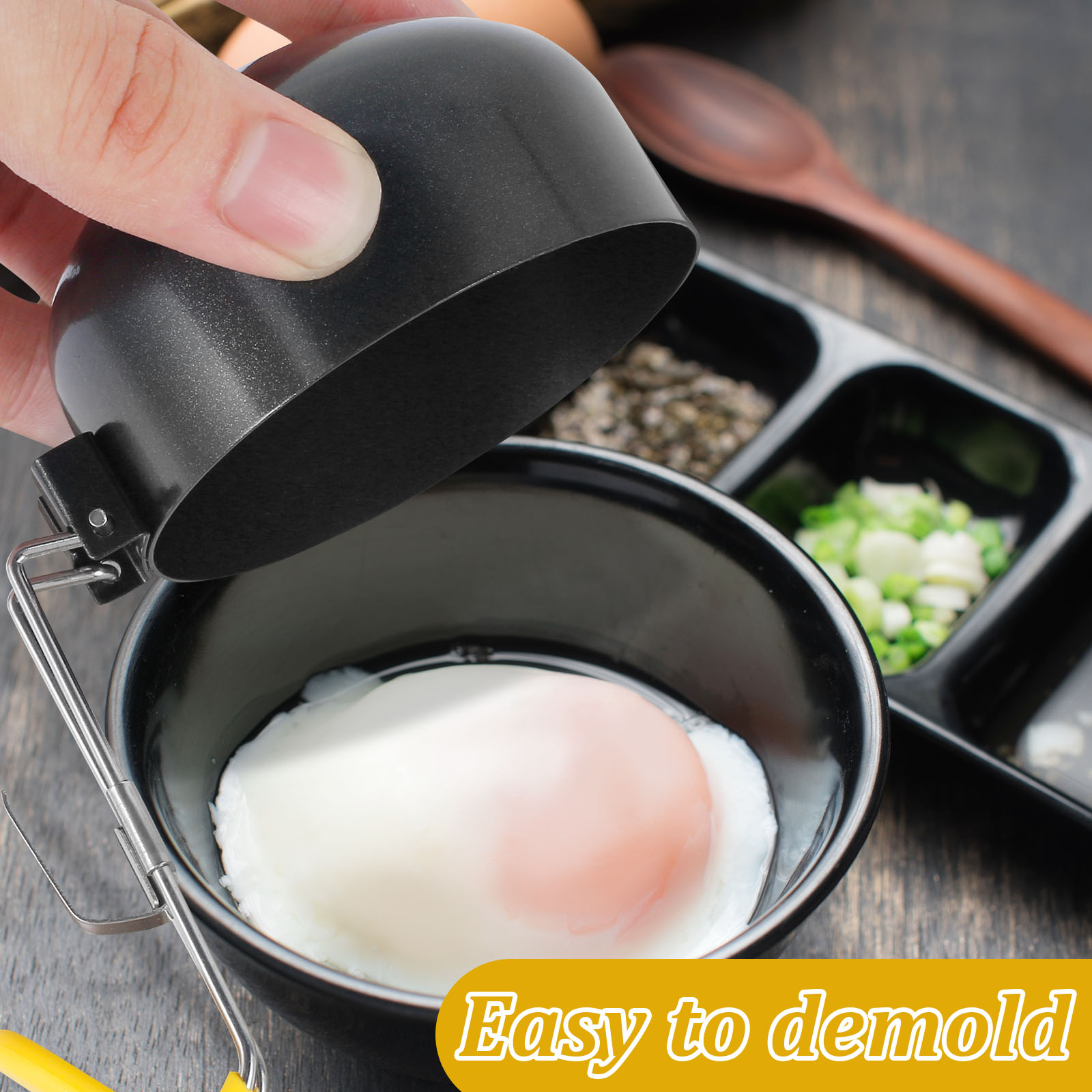 Paquet de 4 bracontres à œufs  - Mini Pancake Griddle avis et prix